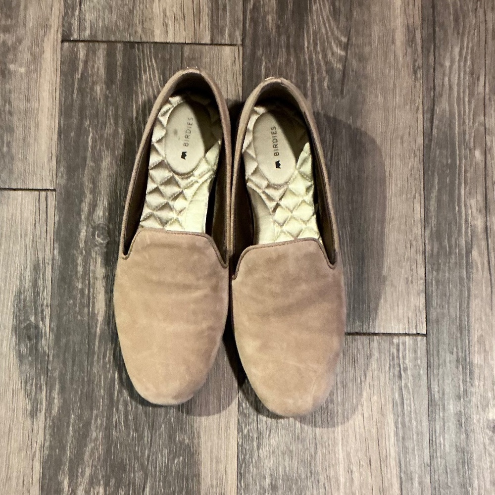 BIRDIE’S The Starling Women’s Loafers Shoes Flats Latte - Sz 7.5